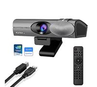 NexiGo Iris, Webcam 4K IA con Sensore Sony_da 1/1,8", Memoria Flash Integrata, HDR, PiP, Controllo in Stile DSLR, Inquadratura/Tracciamento Automatico, Microfoni, per Zoom/Teams/OBS e altro Ancora