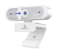 NexiGo Webcam N660P 1080P 60FPS con controllo software, doppio microfono e copertura, autofocus, videocamera Web USB HD, per OBS/Zoom/Skype/FaceTime/Teams/Twitch, bianco
