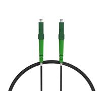 nexinex - Cavo patch in fibra ottica blindata da 2 m LC/APC a LC/APC |Compatibile con Telekom, Vodafone, 1&1, Fritzbox, ecc. | Cavo in fibra ottica LWL Simplex Singlemode OS2 FTTH