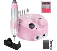 NEXORA Fresa per Unghie Professionale - Nail Drill 35000 Giri con Velocità Regolabile, Trapano Elettrico per Unghie Portatile per Manicure e Pedicure Gel/Smalto (Rosa)