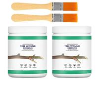 Nexoria Pasta curativa per piante, 120 g, sigillante per ferite di alberi, agente curativo per le ferite degli alberi, con pennello, sigillante per potatura delle ferite, recupero rapido, agente