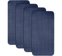 NexRen 4 toppe autoadesive impermeabili in polietilene, kit di riparazione per copertura della piscina, blu e verde con dimensioni personalizzabili (piccolo blu)