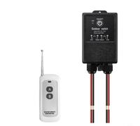 NexRen 433.92MHz Telecomando Senza Fili Interruttore AC220V 30A IP65 Impermeabile Per Relè Per Esterni, Utilizzare Con Controllo A Lunga Distanza Per Ventilatori E Luci (A)