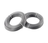 NexRen Bobina di filo per decespugliatore Bosch ART 24/27/30/36 Li e AdvancedGrassCut, 48 m 1,65 mm, cavo di ricambio per modelli EasyGrassCut e UniversalGrassCut per manutenzione di prati e giardini