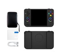 NexRen Console di gioco portatile con messa a fuoco retrò con oltre 20000 giochi preinstallati e integrazione WiFi completa per il gioco (128G nero)