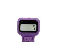 NexRen Contatore elettronico portatile con display a LED e corpo sagomato per un controllo stabile durante il conteggio (viola scuro)