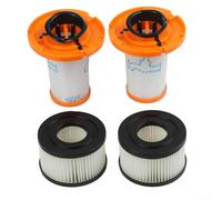 NexRen Filtro in schiuma lavabile e filtro motore per X-Force per aspirapolvere Flex ZR009014, ZR009015 (2 set)