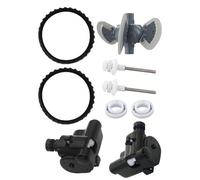 NexRen Kit di ricambio per Zodiac per pulitori piscina BARACUDA MX8 MX6 include R0524900 Turbina R0526100 Tracce R0525100 Alberi R0524700 R0524800
