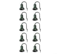 NexRen Kit di staffe per illuminazione stradale a LED per modellini in scala OO, modellini ferroviari, miniature architettoniche e illuminazione di layout (verde bottiglia)