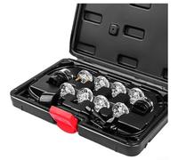 NexRen Kit diagnostico equipaggiato con luce di prova per iniettore di carburante automobilistico e sistema EFI cablaggio riparazione e test delle prestazioni (scatola blu)