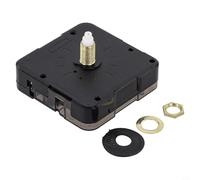 NexRen Meccanismo di scansione silenziosa per orologio al quarzo, per decorazione domestica fai da te, 56 x 56 x 16 mm, cinque dimensioni disponibili nero (C)