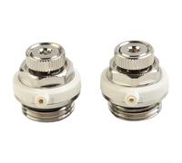 NexRen Presa d'aria automatica per radiatore BSP da 1,27 cm, con guarnizione a disco gonfiabile, tecnologia autosanguinante e manopola a tre posizioni per commutazione modalità (2 pezzi)