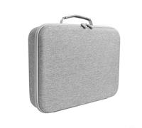 NexRen Scatola portaoggetti in EVA per ECOVACS per Mini EVA per WINBOT, grande custodia protettiva per viaggi, borsa per accessori organizzata con design resistente all'usura alla trazione (grigio)