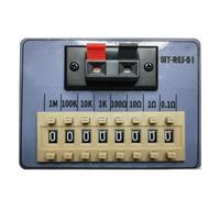 NexRen Scatola resistore WY RES 01 di grado professionale, precisione dell'1%, per test di laboratorio e industriali, per prestazioni costanti durante le procedure di test a lungo termine (WY RES 01)