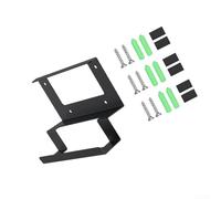 NexRen Supporto in metallo per Starlink per router Gen3, supporto per alimentatore 2 in 1, facile da installare, supporto nero