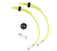 NexRen Tubo carburante con filtro e due fori per coclea compatibile MC43 E43 modelli 3004105 e 300494, kit di ricambio in gomma e plastica per manutenzione di apparecchiature elettriche esterne