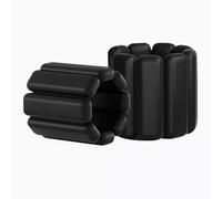 NEXROLA 2 Pezzi Pesi Regolabili per Polso e Caviglia, Set per Esercizi Fitness per Donne e Uomini, 0,45Kg / 0.9Kg, per Yoga, Pilates, Corsa, Nuoto e Forza Training (Nero)