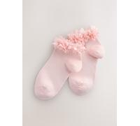 Next 2 Confezione di calzini alla caviglia in cotone per damigelle d'onore rosa