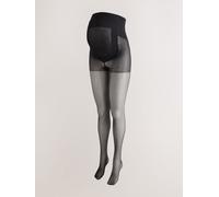 Next 20 Collant premaman trasparenti con finitura opaca denari xlarge Nero