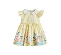 Next Abito blu cielo / giallo pastello / giallo chiaro / melone Bambini Next 68