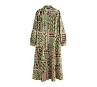 Next Abito camicia beige / cappuccino / lime / nero Donna Next 42