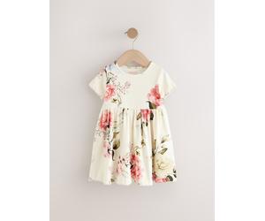 Next Abito estivo a coste a maniche corte (3mesi-7anni) 116122cm crema