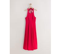 Next Abito midi da cerimonia con scollo all'americana 54 rosso