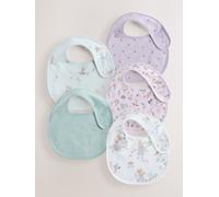 Next Baby Bibs 5 Pack one Bianco