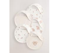 Next Baby Bibs 5 Pack one crema