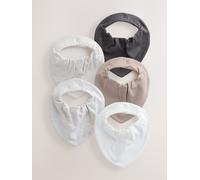 Next Baby Bibs 5 Pack one Marrone