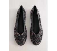 Next Ballerine Forever Comfort con fiocco in rete eu42 animal