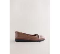 Next Ballerine Forever Comfort con suola spessa e fiocco carne