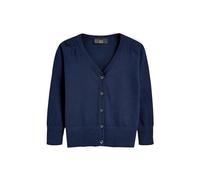 next Bambine e Ragazze Cardigan con Scollo A V (3-16 Anni) Blu Navy 11 Anni
