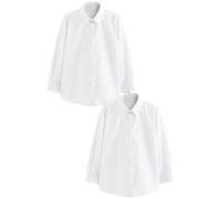 next Bambine E Ragazzeconfezione da Due Bluse Formali A Maniche Lunghe (3-16 Anni) Bianco 15 Anni