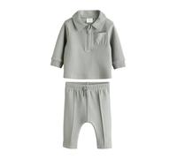 NEXT Bambini Completo bebè con top e leggings Grigio 3 Mesi-3 Mesi