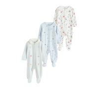 NEXT Bambini Confezione da 3 Tutine Bebè Blue London 9 Mesi-12 Mesi