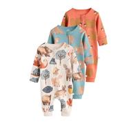 NEXT Bambini Confezione da 3 Tutine per Bebè Multi 3 Mesi