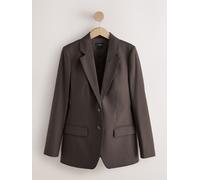 Next Blazer monopetto su misura in lana 40 Marrone