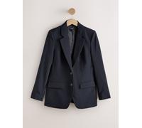Next Blazer monopetto su misura in lana blu