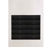 Next Calzini colorati ricamati, resistenti e freschi 611 Nero