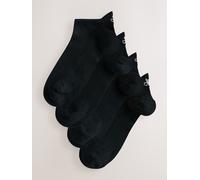 Next Calzini da allenamento con ricamo sul retro 4 Confezione one Nero
