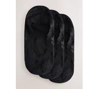 Next Calzini invisibili in pizzo 3 confezione smallmedium Nero