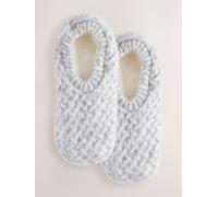 Next Calzini pantofola a trecce 1 confezione smallmedium Grigio