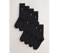 Next Calzini ricamati Multi Stag Lasting Fresh 8 confezione 611 Nero