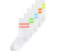 Next Calzino blu chiaro / lime / mirtillo / bianco Bambini Next 23-26