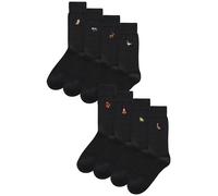 Next Calzino blu / verde / rosso sangue / nero Uomo Next 39-42,5