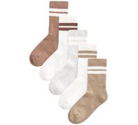 Next Calzino broccato / grigio chiaro / bianco Bambini Next 41-44