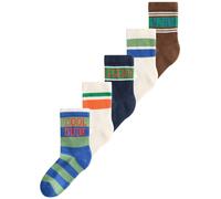 Next Calzino écru / navy / broccato / verde / arancione Bambini Next 37-40