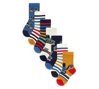 Next Calzino navy / giallo oro / rosso / bianco Bambini Next 19-22