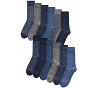 Next Calzino navy / grigio sfumato / nero Uomo Next 43-45